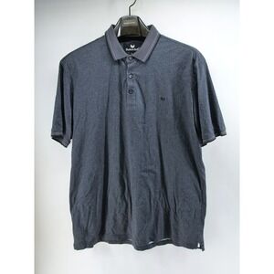 ButterCloth Polo Shirt Men's Large Gray Cotton Short Sleeve‎